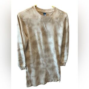 Old Navy Women's Beige Crewneck Dress